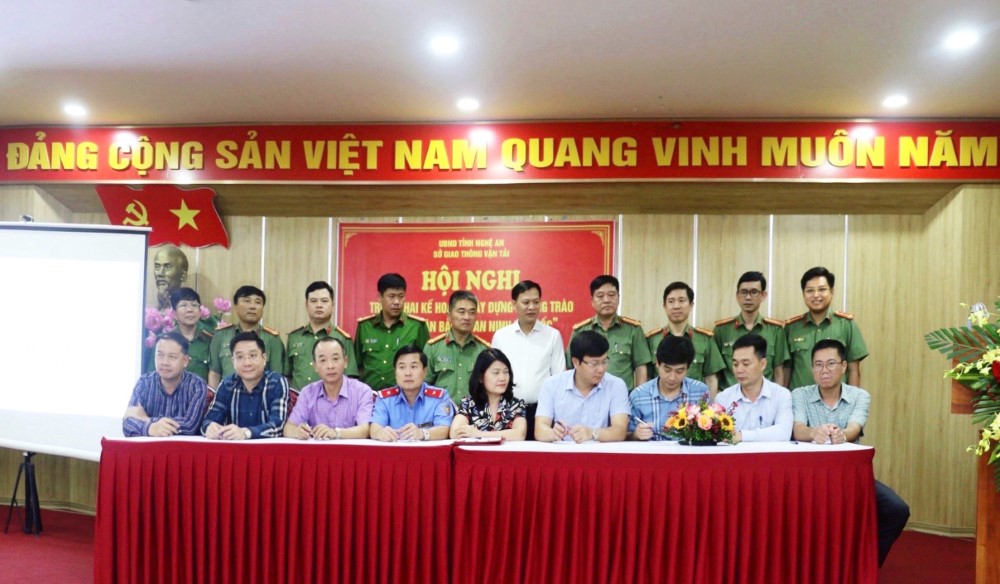 Triển khai kế hoạch xây dựng phong trào toàn dân bảo vệ ANTQ năm 2024 tại Sở Giao thông vận tải Nghệ An