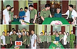 Thăm khám sức khỏe, cấp phát thuốc, tặng quà Mẹ Việt Nam anh hùng