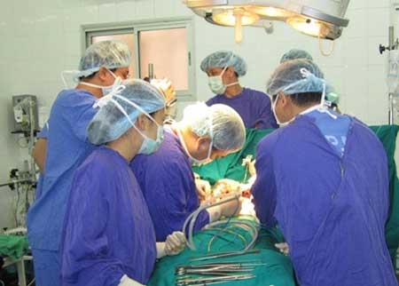 Một ca ghép gan tại Bệnh viện Việt - Đức.