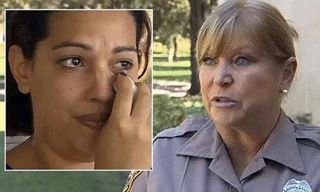 Cảnh sát Vicki Thomas và những giọt nước mắt biết ơn của Jessica Robles.