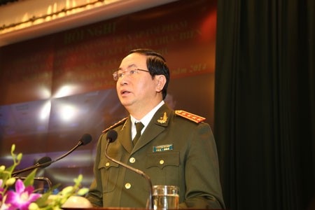Đại tướng Trần Đại Quang phát biểu tại Hội nghị