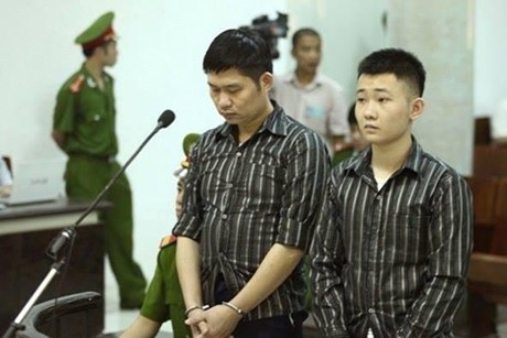 Nguyễn Mạnh Tường và Đào Quang Khánh tại tòa