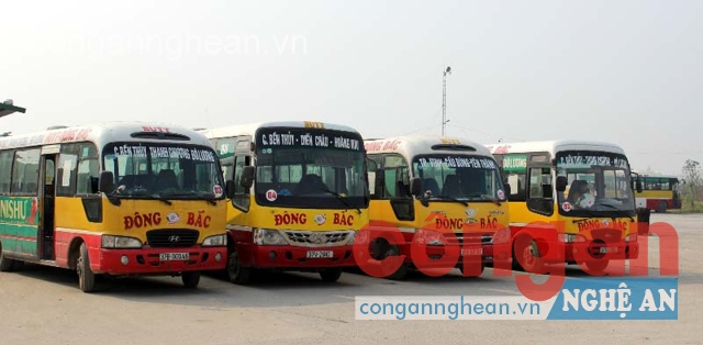 Xe buýt Đông Bắc là một trong số ít doanh nghiệp giảm cước trên địa bàn