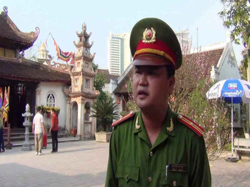 Thiếu tá Trần Đức Long – Phó trưởng Công an phường Hồng Sơn – TP Vinh