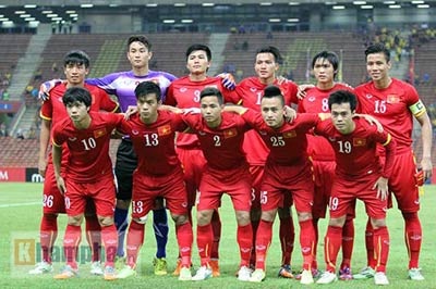 Đội hình xuất phát của U23 Việt Nam