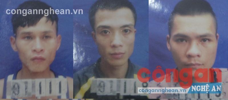 Các đối tượng bắt giữ người trái pháp luật bị Công an huyện Đô Lương khởi tố