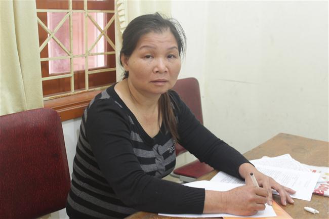Ngô Thị Trang tại cơ quan điều tra