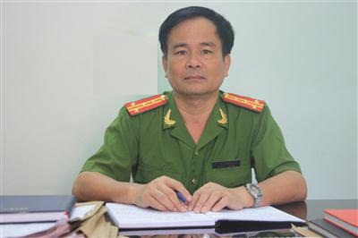 Đồng chí Đại tá Mai Hồng Hà, Trưởng Công an huyện Quỳ Châu