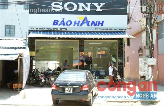 Cùng với cửa hàng FPT, Trung tâm bảo hành Sony                     đang gây thất vọng cho khách hàng tại TP Vinh