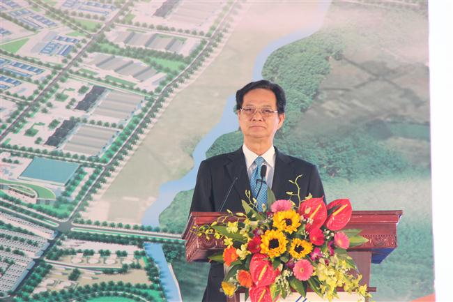 Đồng chí Thủ tướng Nguyễn Tấn Dũng phát biểu tại buổi lễ