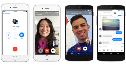 Facebook đã bắt đầu cho phép thoại video trên ứng Messenger dành cho iOS và Android…
