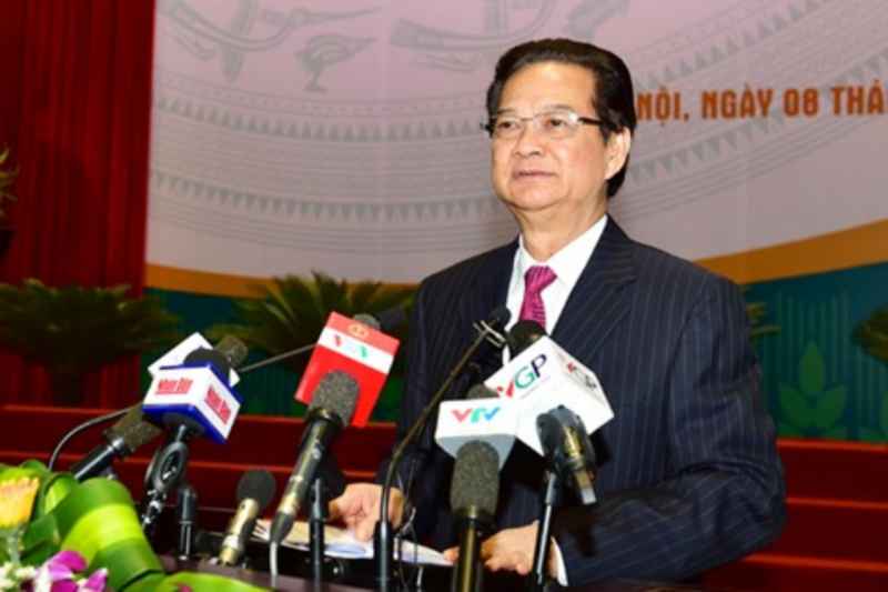 Thủ tướng Nguyễn Tấn Dũng phát biểu tại hội nghị