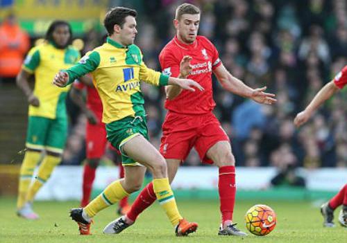 Norwich và Liverpool cống hiến một trận cầu giàu cảm xúc