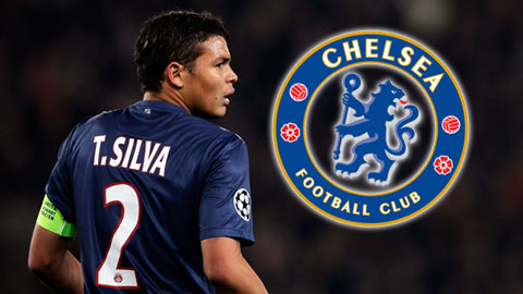 Thiago Silva đang được Chelsea chú ý