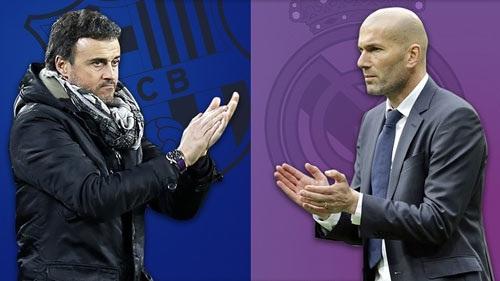 Zidane và Enrique cuộc đấu trí trên đường pít