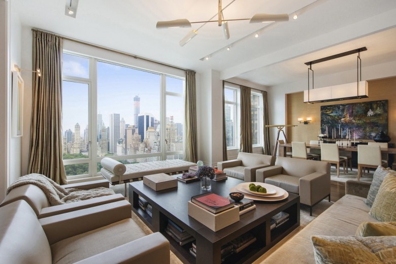 Căn hộ Penthouse tại 15 Central Park West – Giá 45 triệu đô la Mỹ