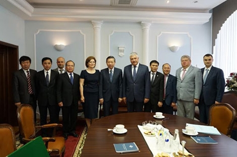 Hội đàm cấp cao giữa Bộ Công an Việt Nam và Bộ Nội vụ Liên bang Nga.