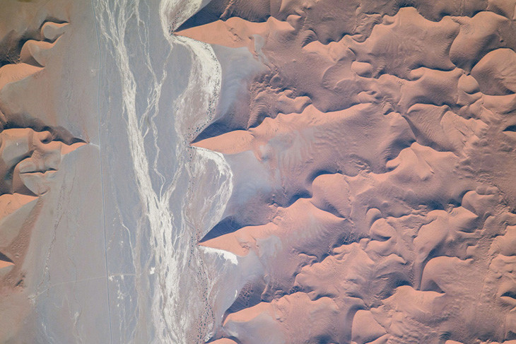 Vùng rìa của sa mạc Namib ở tây nam châu Phi, ngày 26/3.