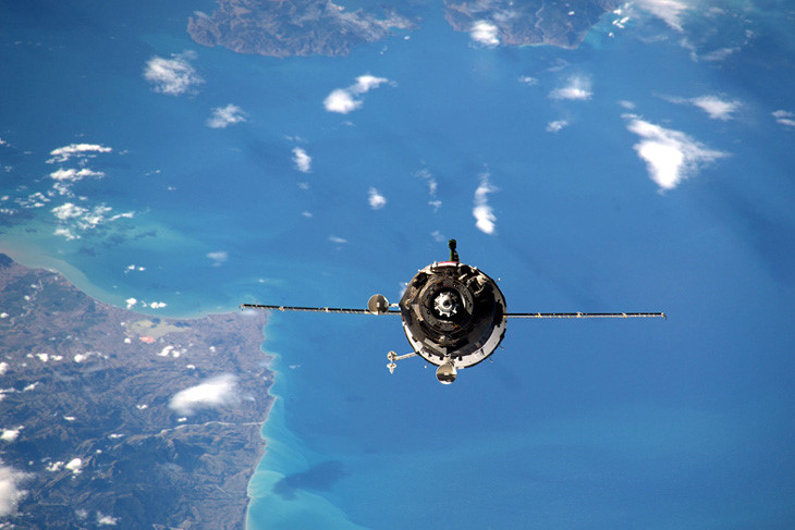 Tàu vũ trụ Soyuz 46S của Nga bay tới trạm ISS vào ngày 20/3.