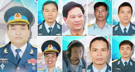  9 thành viên trên máy bay Casa - 212 đã hy sinh.