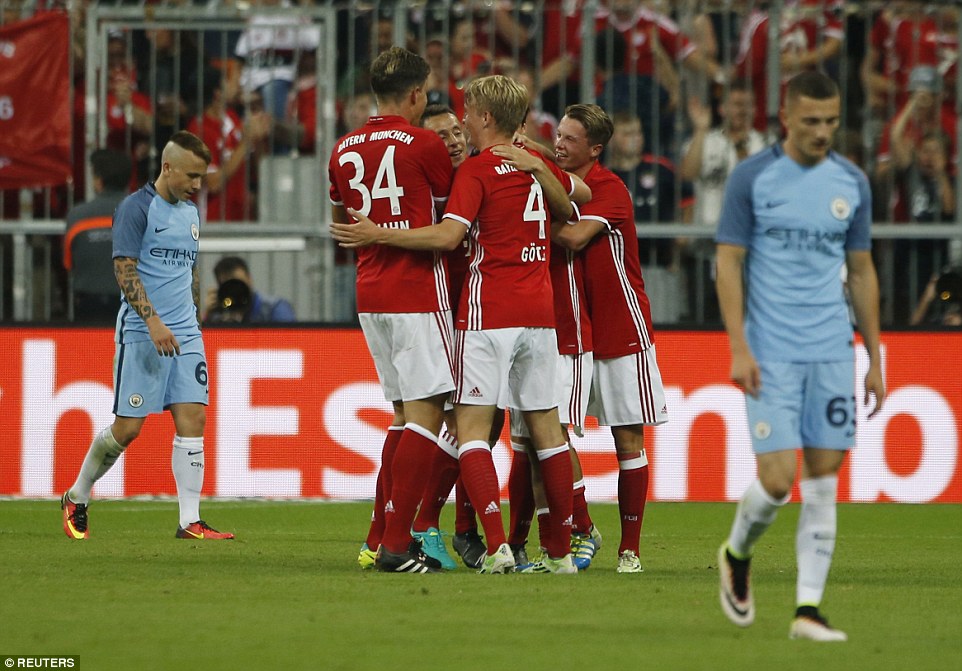  Ra mắt Man City, Pep bại trận dưới tay Bayern