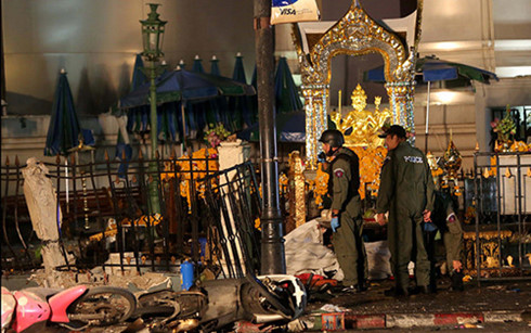Đánh bom ở trung tâm Bangkok