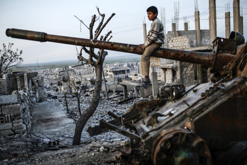 Xung đột tại Syria vẫn kéo dài do các bên không tìm được tiếng nói chung. Ảnh: AFP