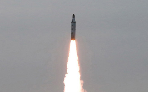 Một quả tên lửa của Triều Tiên. (Ảnh: KCNA)