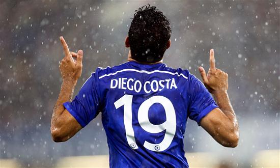 Diego Costa tâm điểm gây chú ý mỗi khi 2 đội đối đầu
