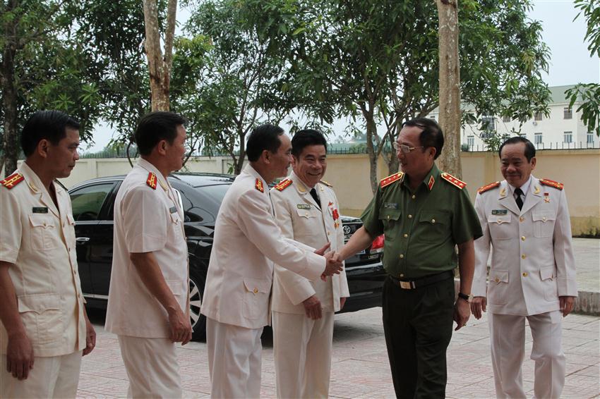Đồng chí Thượng tướng Nguyễn Văn Thành, Thứ trưởng Bộ Công an dự lễ kỷ niệm