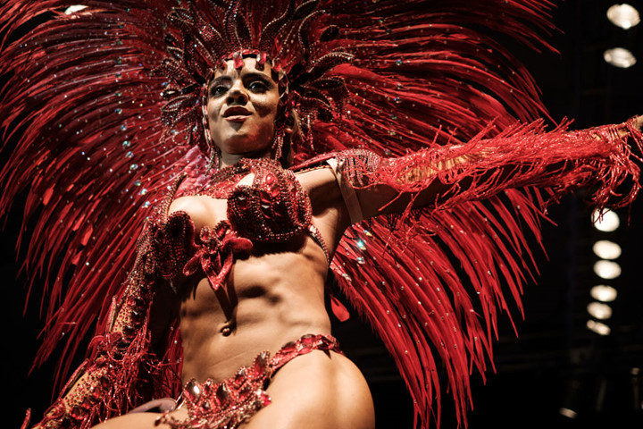 Ứng cử viên cho danh hiệu Nữ hoàng Samba tổ chức tại Rio de Janeiro, Brazil. Ảnh: AFP