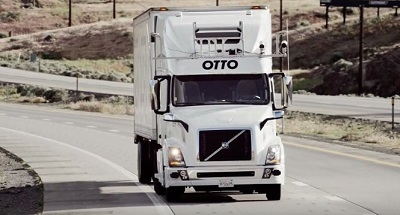 Xe tải tự lái của Công ty Otto, Mỹ.