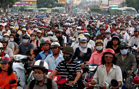 Việt Nam tiêu thụ lượng xe máy rất lớn (Ảnh minh họa)