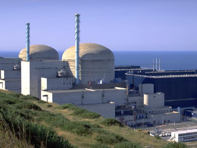 Nhà máy điện hạt nhân Flamanville ở vùng Normandy, Pháp. Ảnh: Limited News