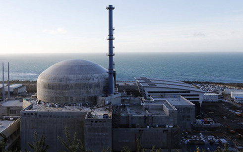 Nhà máy điện hạt nhân Flamanville. (Ảnh: AFP)