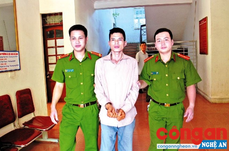 Công an phường Lê Lợi bắt giữ đối tượng vi phạm pháp luật
