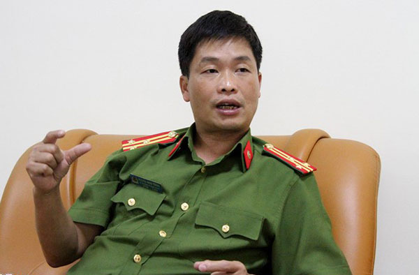 Thượng tá Nguyễn Minh Thắng, Phó trưởng Phòng CSHS Công an Lào Cai.