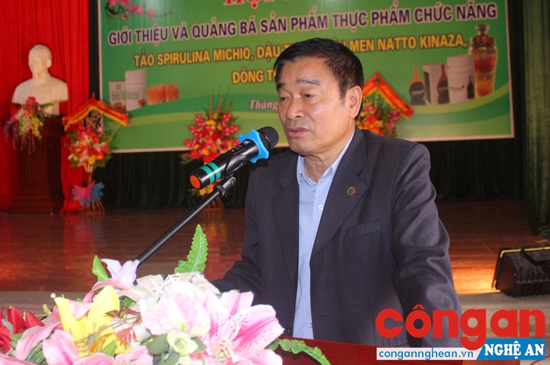 Ông Nguyễn Văn Hùng, Chủ tịch HĐQT, Tổng Giám đốc phát biểu tại Hội thảo.