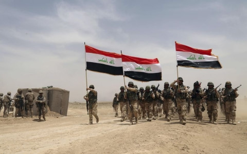 Binh sĩ Iraq ở Mosul. Ảnh: Reuters