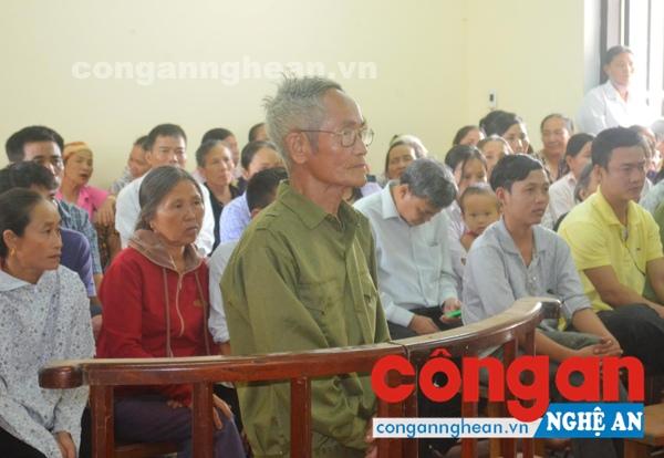 Nguyễn Đăng Thử tại phiên tòa