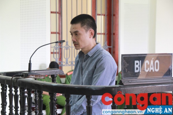 Bị cáo Nguyễn Thanh Ngọc tại tòa