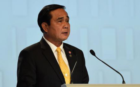 Thủ tướng Thái Lan Prayut Chan-ocha (Ảnh: AFP/TTXVN)
