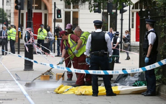 Một vụ tấn công bằng dao ở London (Ảnh: Getty Images)