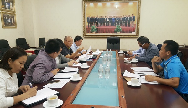 HLV Park Hang Seo trình bày kế hoạch trước VFF