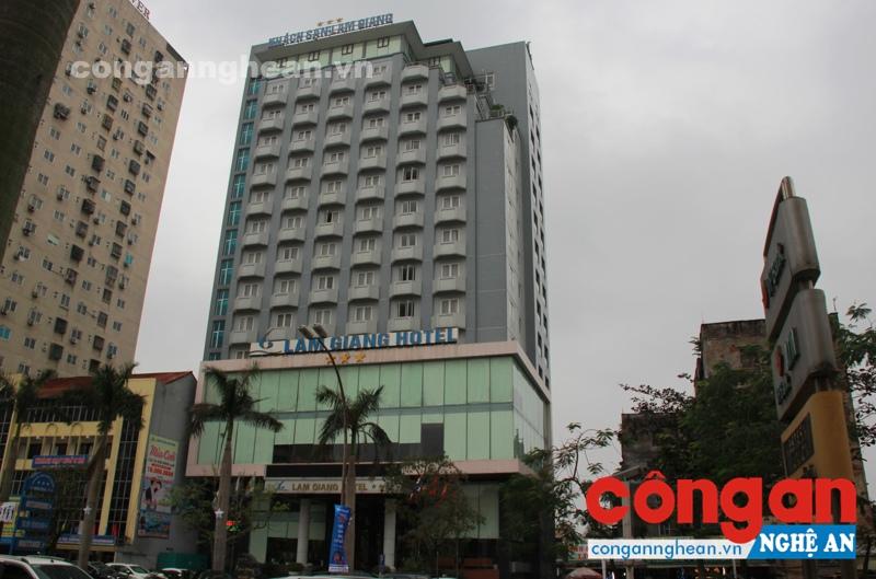 Khách sạn Lam Giang, nơi phát hiện hành vi mua bán dâm trong Chuyên án 118M