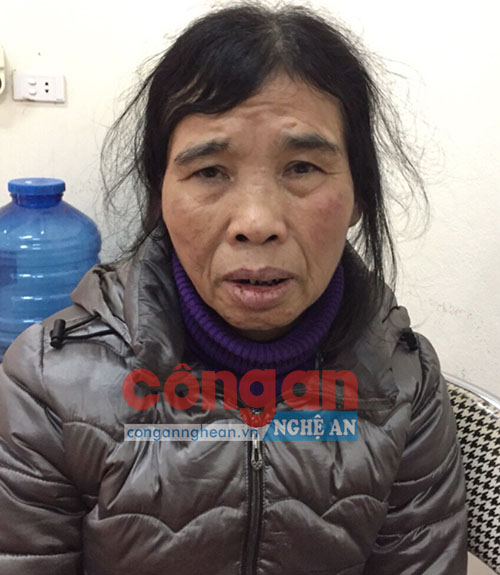 Nguyễn Thị Bảo - đối tượng thường xuyên trộm cắp tài sản tại khu vực chợ bị bắt giữ