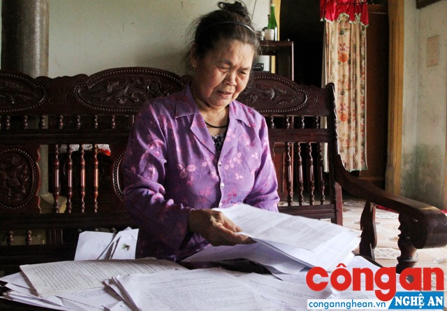 Bà Hồ Thị Báo sau hàng chục năm đi kiện đã đòi được quyền lợi nhưng chính quyền vẫn không giải quyết