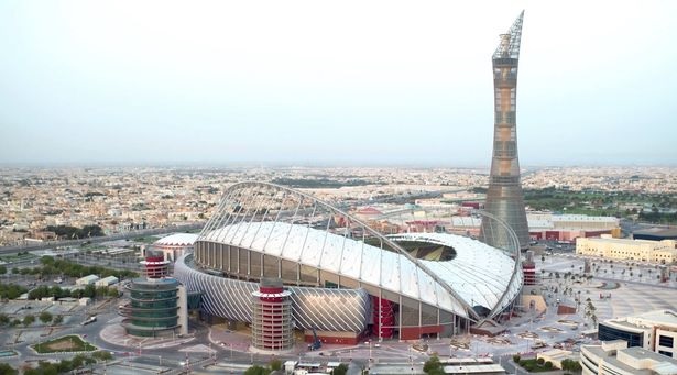 Sân vận động Khalifa của Qatar nơi sẽ diễn ra nhiều trận đấu của World Cup 2022.