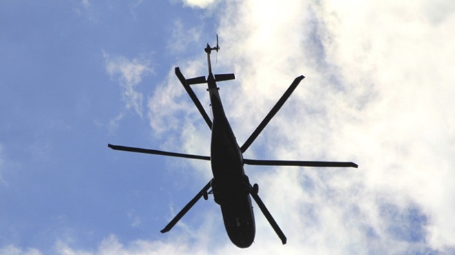 Trực thăng gặp nạn là một trực thăng Mi-8. Ảnh: Mir24TV