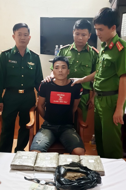 Đối tượng Nguyễn Văn Hưng bị bắt giữ.